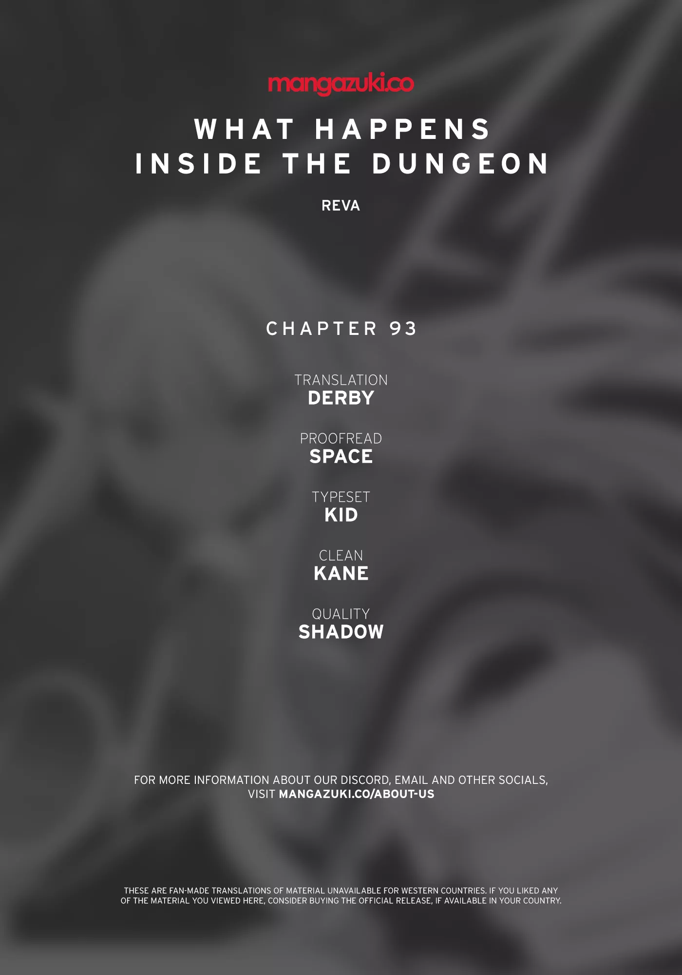 Read What Happens Inside the Dungeon Chapter 93 Online