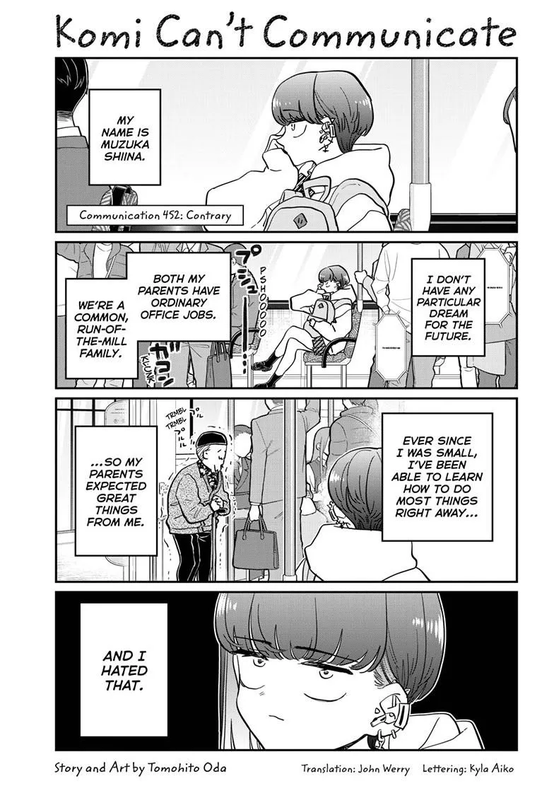 Read Komi-san wa Komyushou Desu Chapter 452 Online