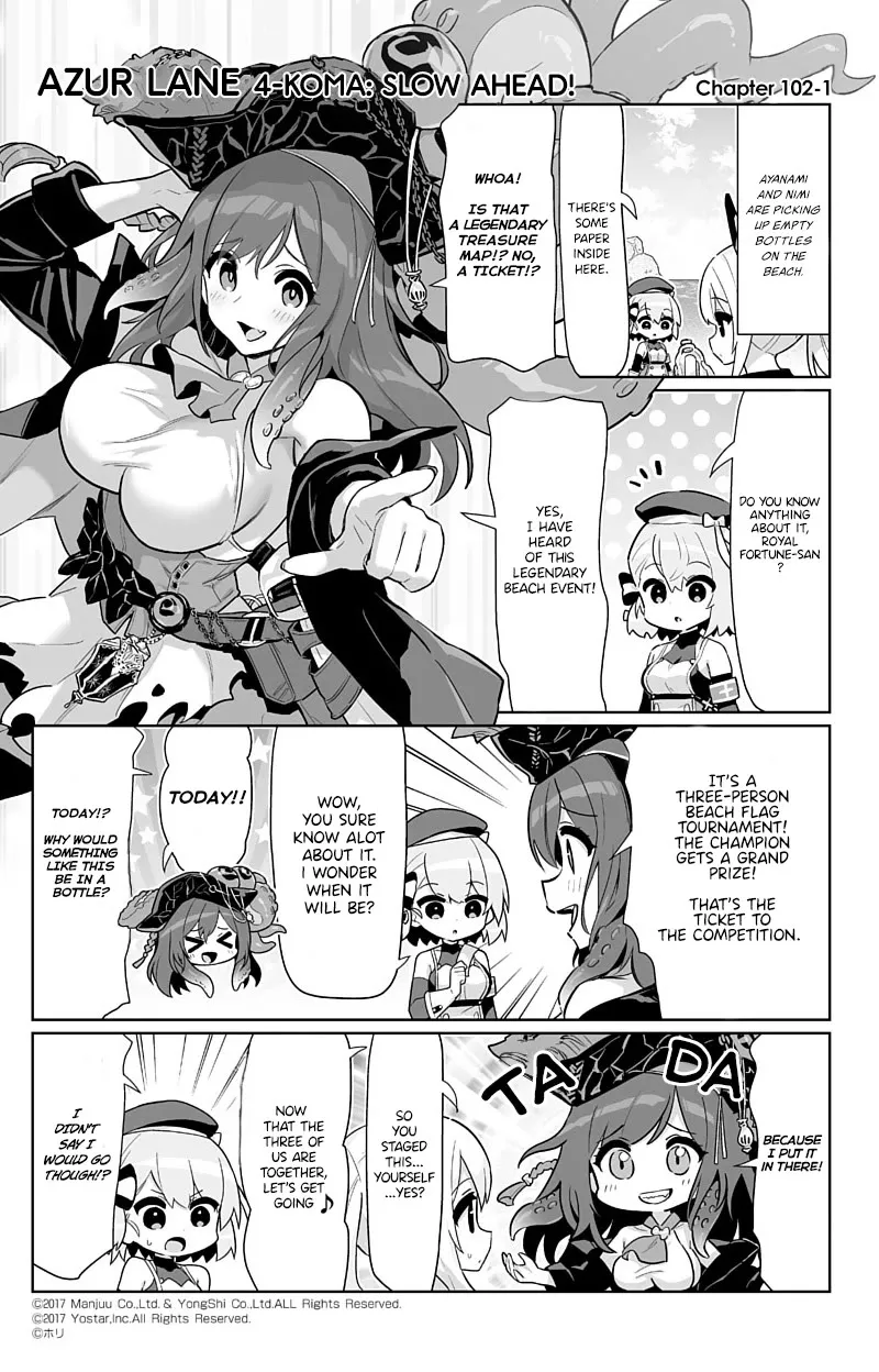 Read Azur Lane 4-koma: Slow Ahead Chapter 102 - Royal Fortune Online