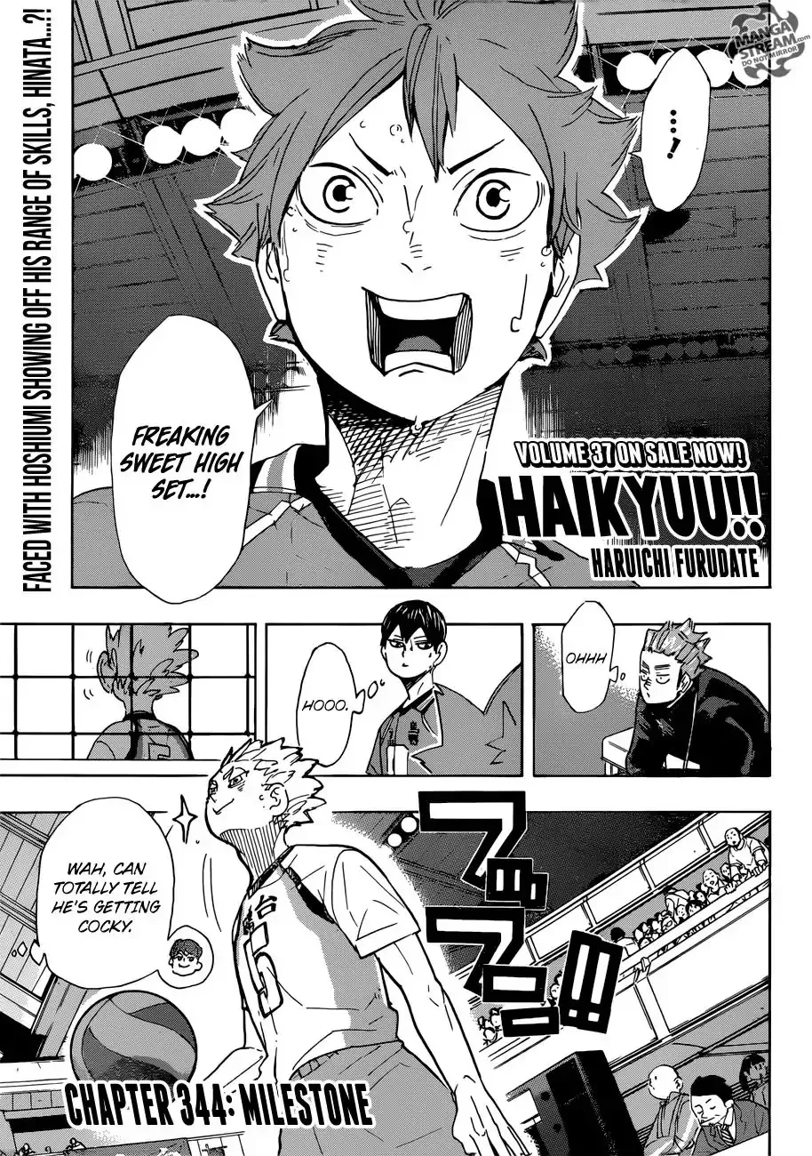 Read Haikyu!! Chapter 344 - Milestone Online