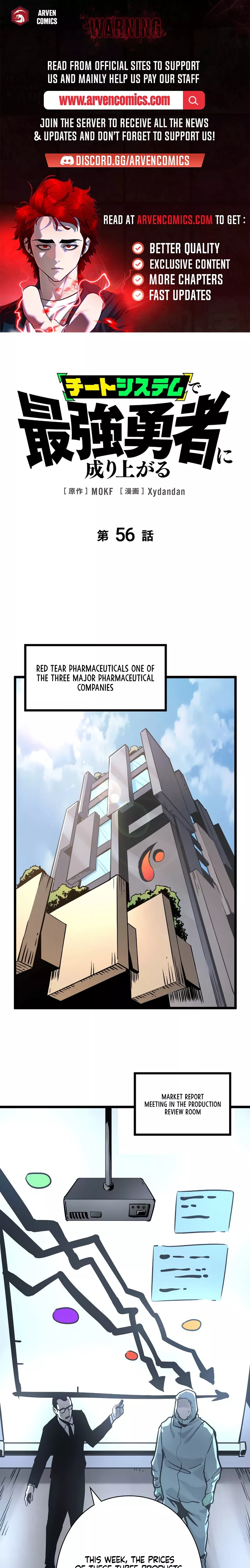Read Become the Strongest Hero Through the Cheat System Chapter 56 Online