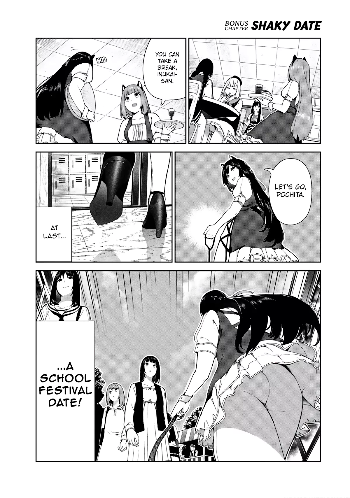 Read Inu ni Nattara Suki na Hito ni Hirowareta. Chapter 16.5 - Shaky Date Online