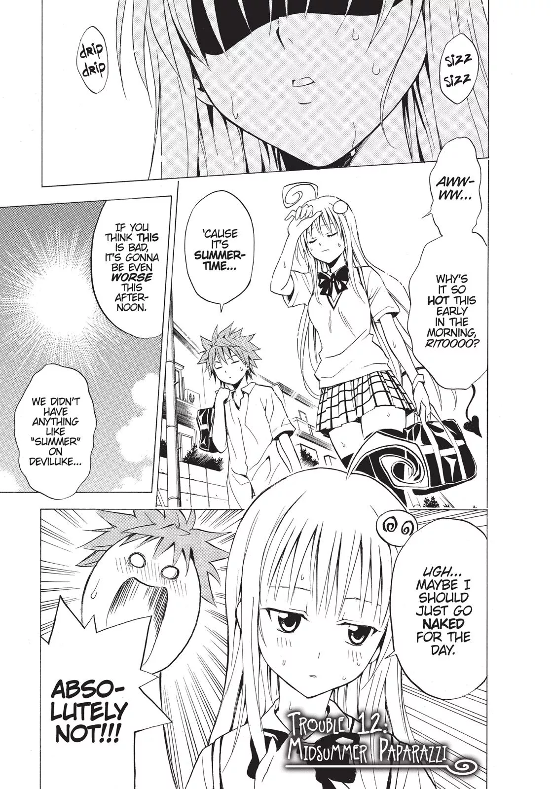 Read To Love Ru Chapter 12 Online