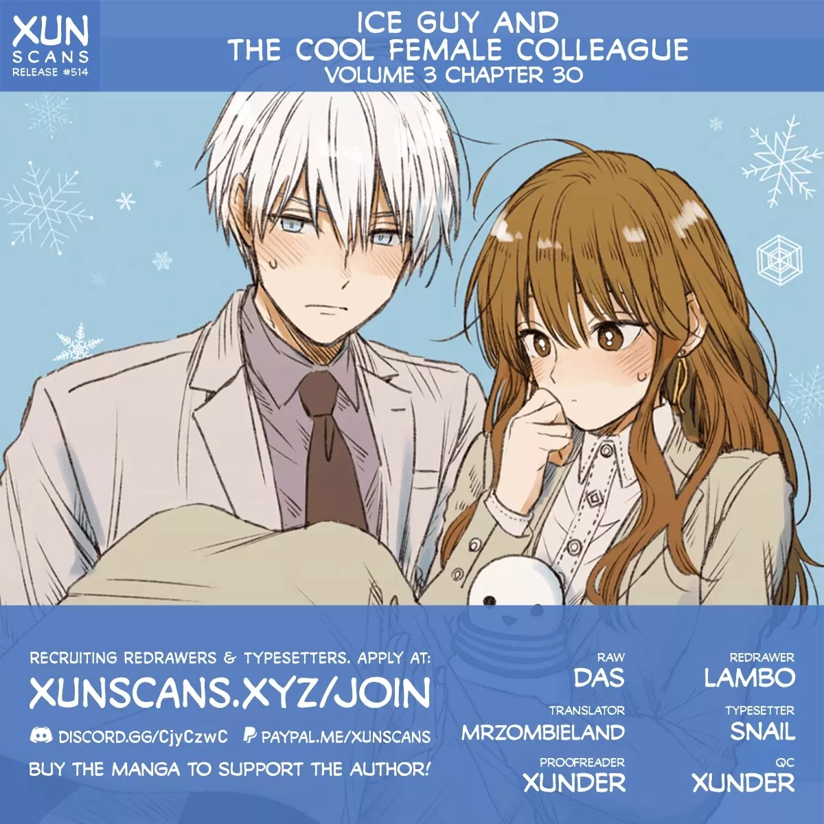 Read Ice Guy and the Cool Female Colleague Chapter 30.5 Online