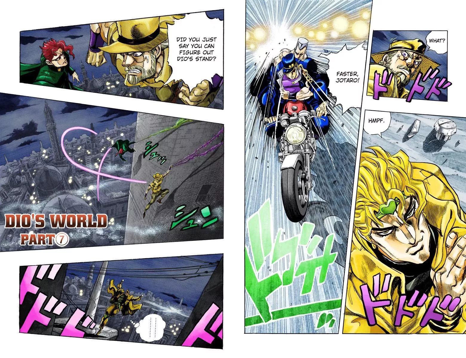 Read JoJo’s Bizarre Adventure Part 3: Stardust Crusaders Chapter 140 - DIO's World Part 7 Online