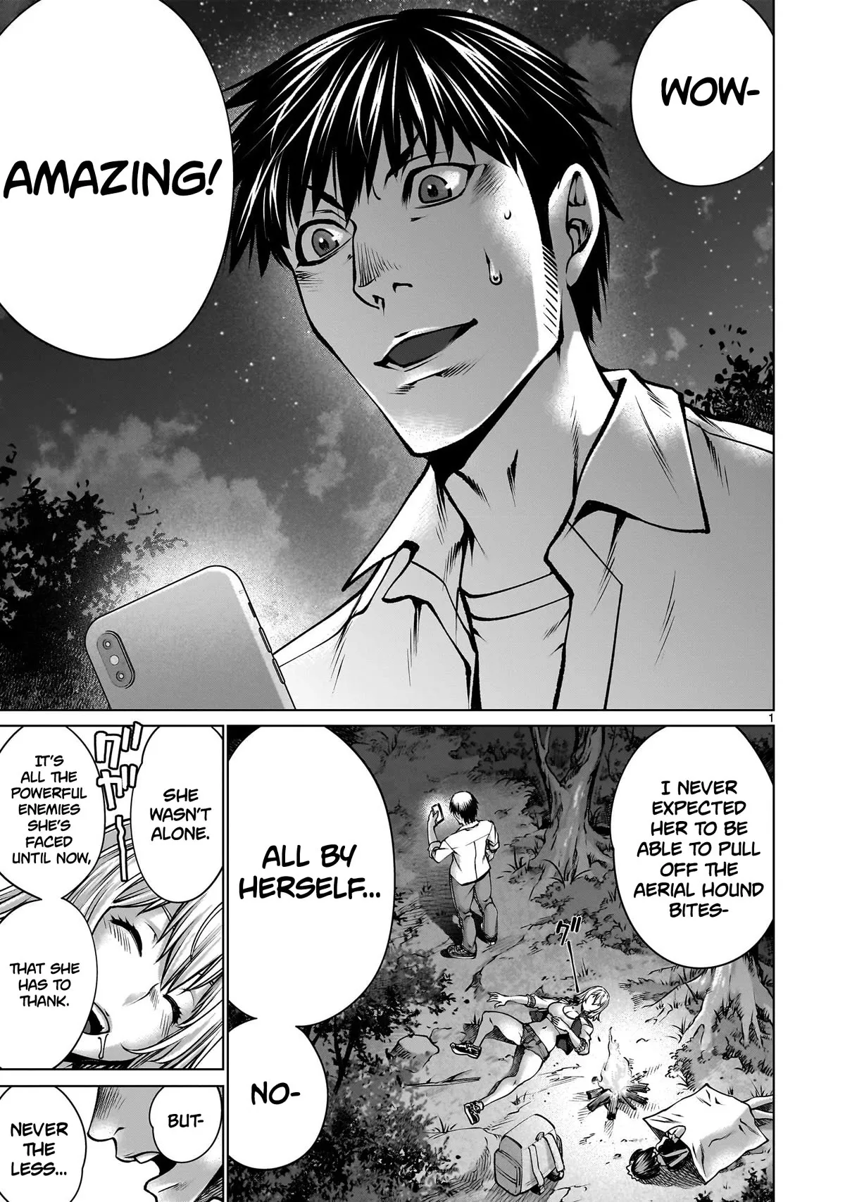 Read Killing Bites Chapter 114 - "It's Okay For You To Cry Now" Online