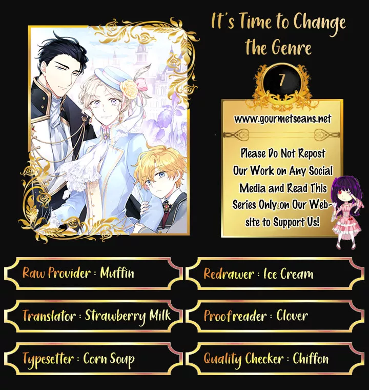 Read It’s Time to Change the Genre Chapter 7 Online