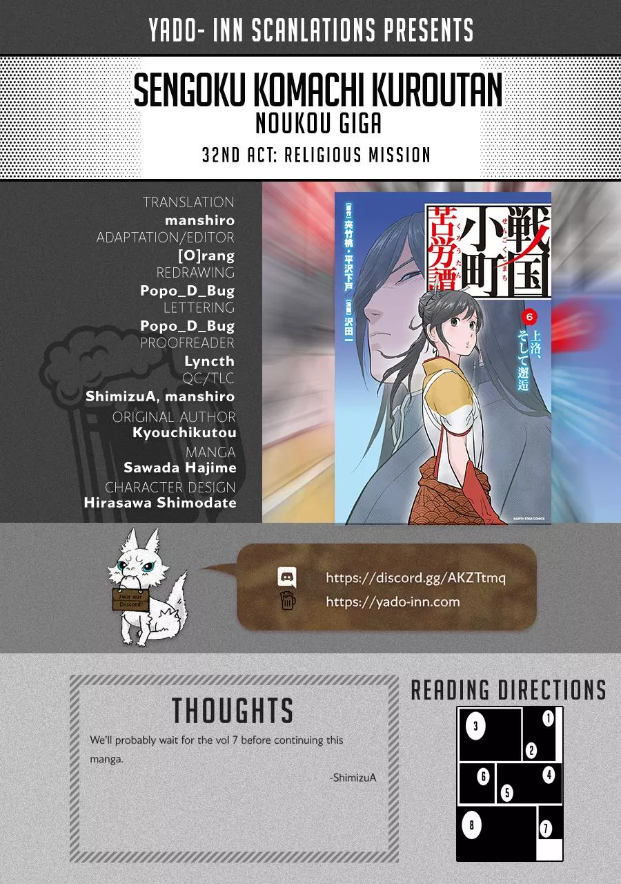 Read Sengoku Chapter 32 Online