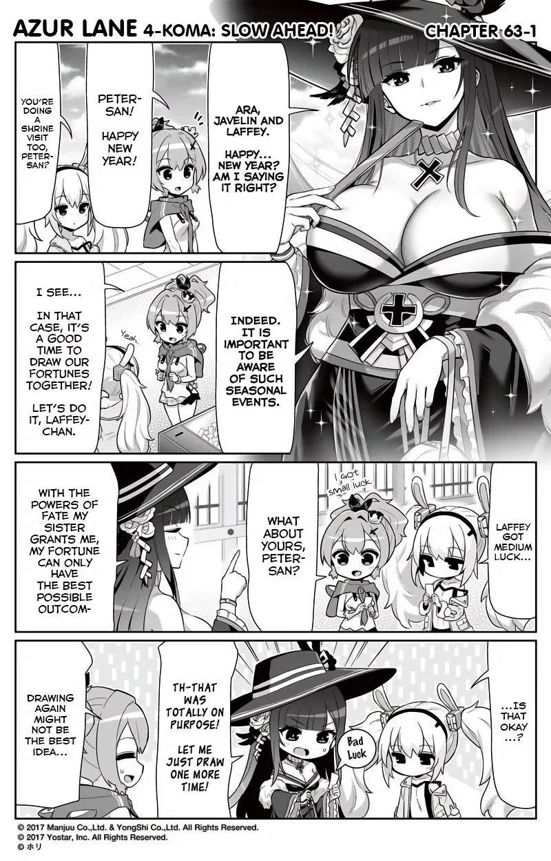 Read Azur Lane 4-koma: Slow Ahead Chapter 63 Online