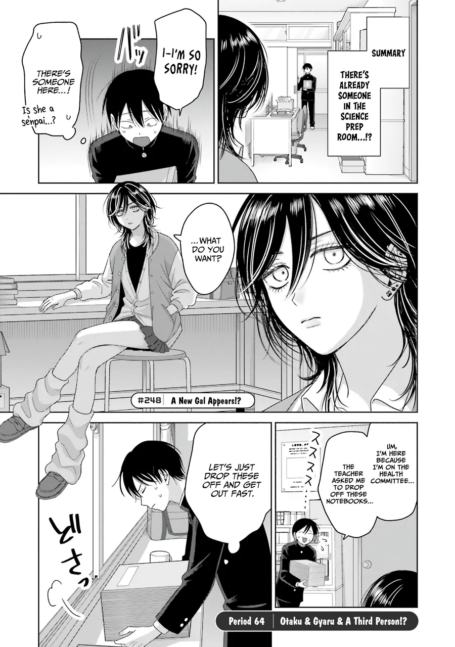 Read Gals Can’t Be Kind to Otaku!? Chapter 64 - Otaku & Gyaru & A Third Person?! Online