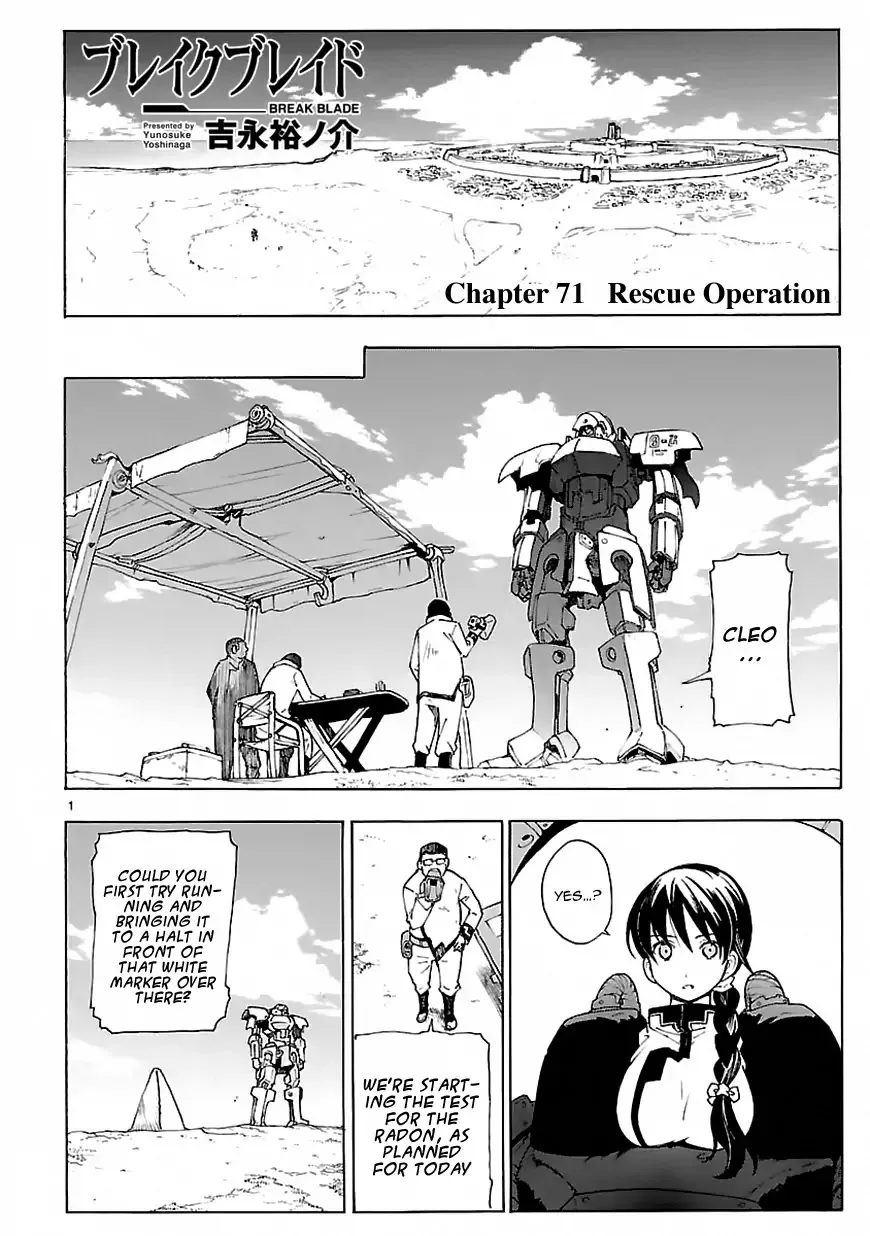 Read Break Blade Chapter 71 - Rescue Operation Online