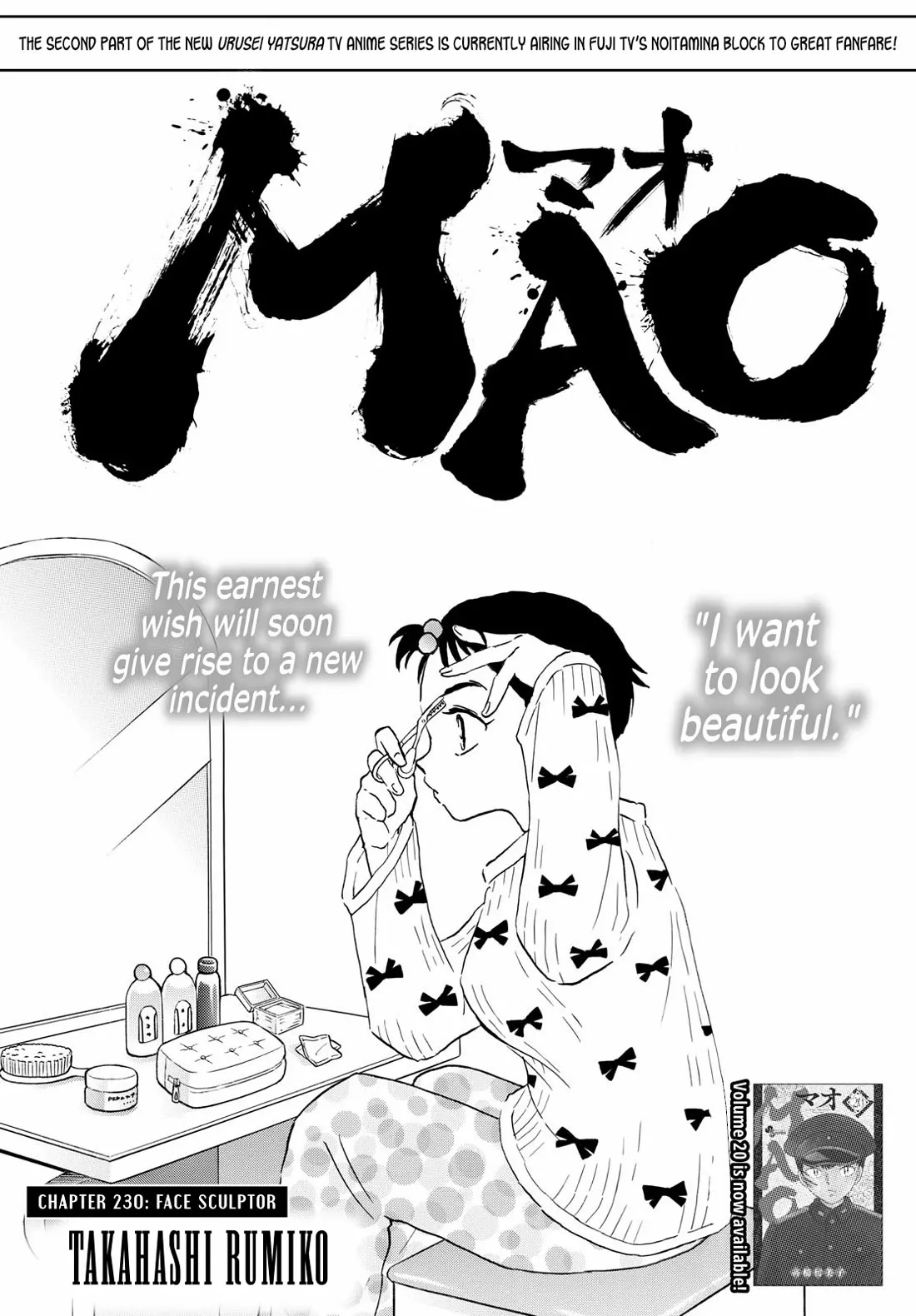 Read Mao Chapter 230 - Face Sculptor Online