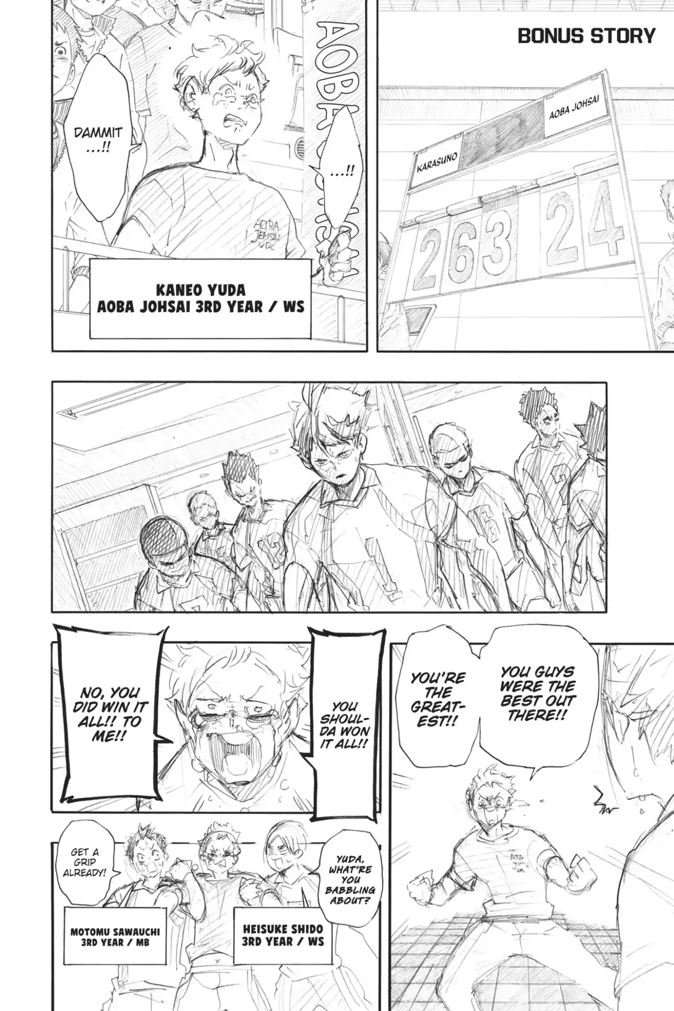 Read Haikyu!! Chapter 153.5 Online