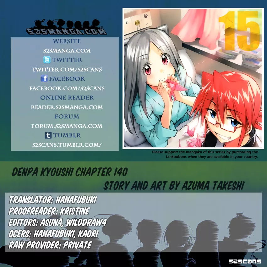 Read Denpa Kyoushi Chapter 140 Online