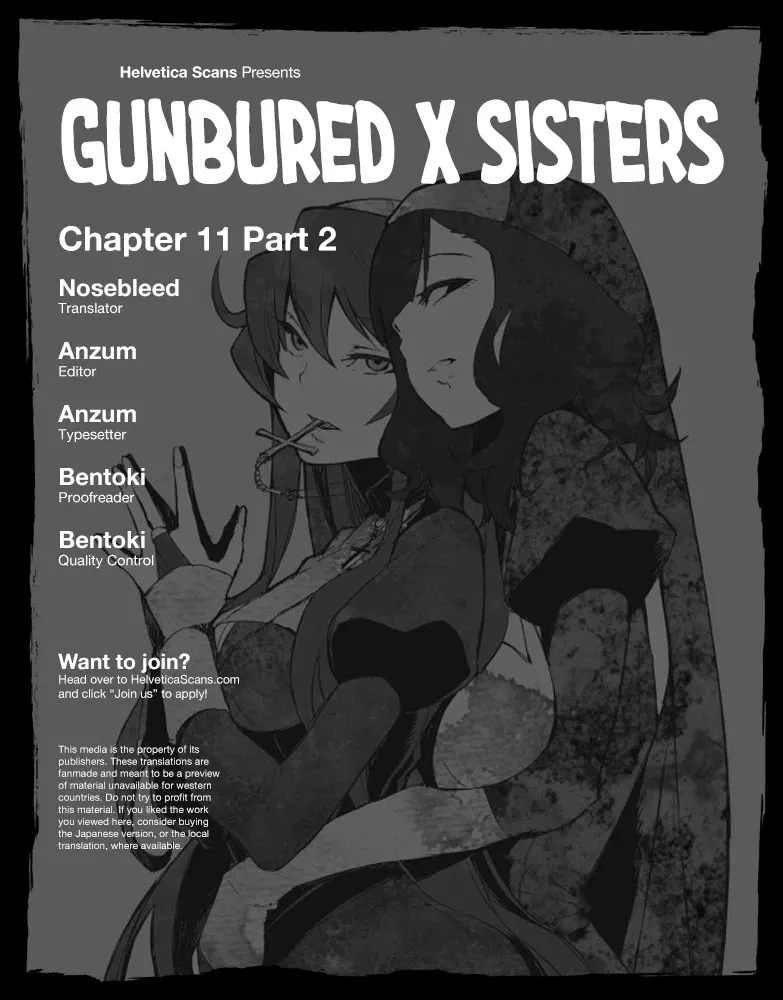 Read Gunbured x Sisters Chapter 11.2 - A Hero is Necessary (Part 2) Online