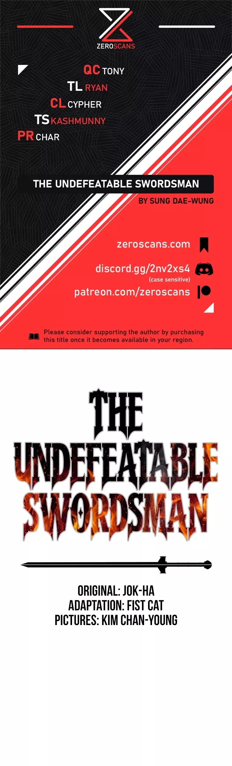 Read The Undefeatable Swordsman Chapter 84 Online