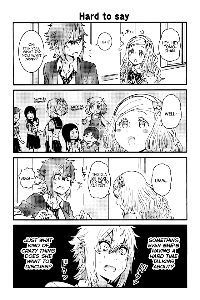 Read Tomo-chan wa Onna no ko! Chapter 114 - Hard To Say Online
