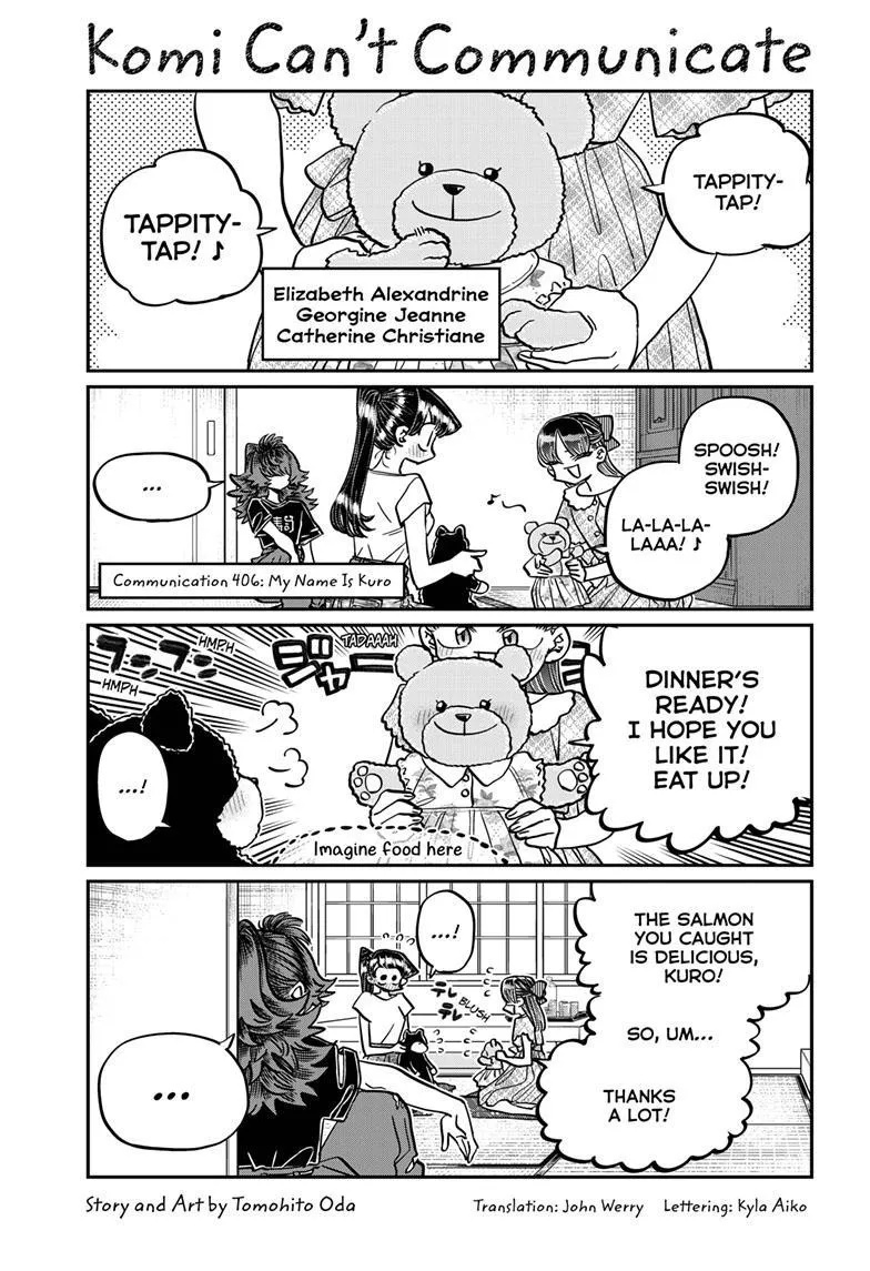 Read Komi-san wa Komyushou Desu Chapter 406 Online