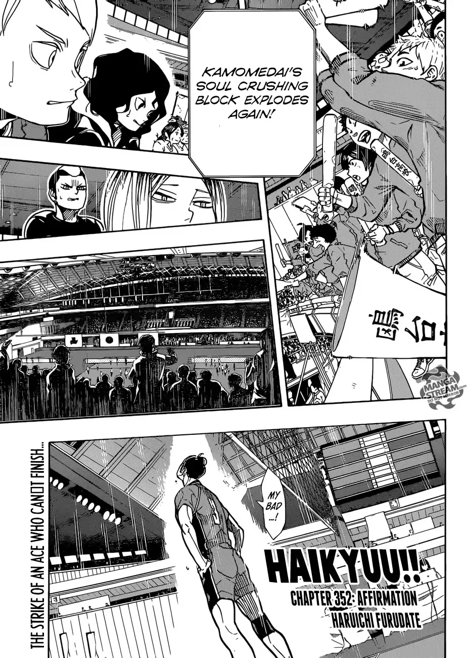 Read Haikyu!! Chapter 352 - Affirmation Online