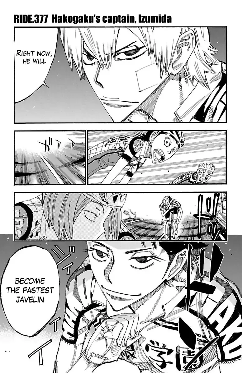 Read Yowamushi Pedal Chapter 377 Online