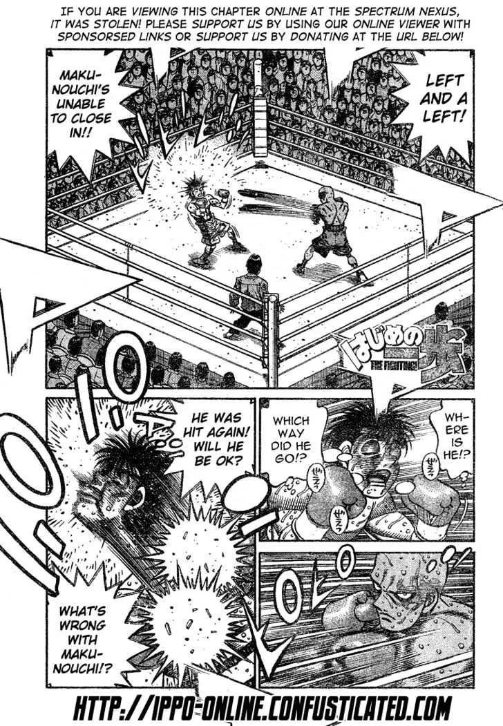 Read Hajime no Ippo Chapter 785 - Preparing to enter the ring Online