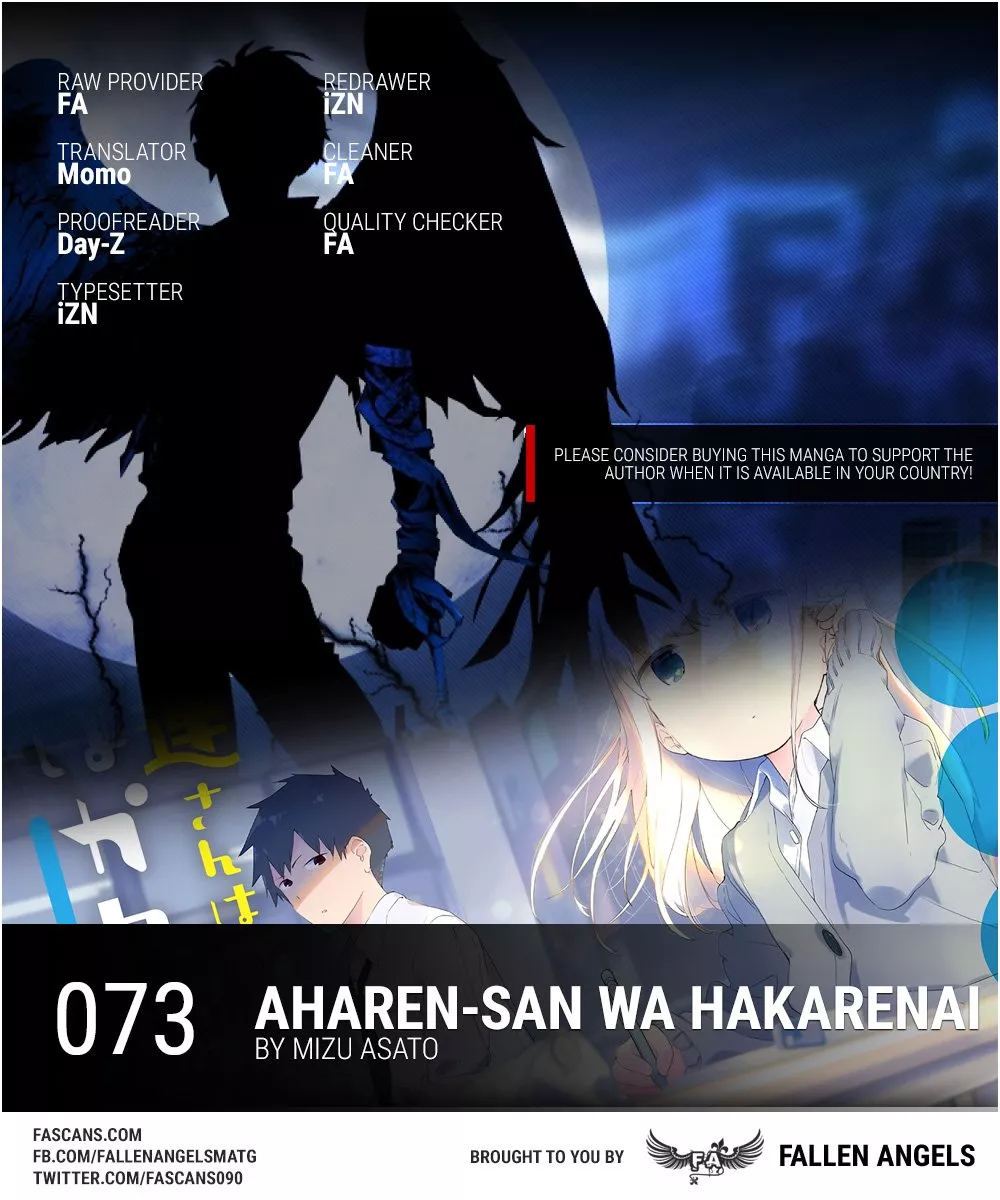 Read Aharen-san wa Hakarenai Chapter 73 Online