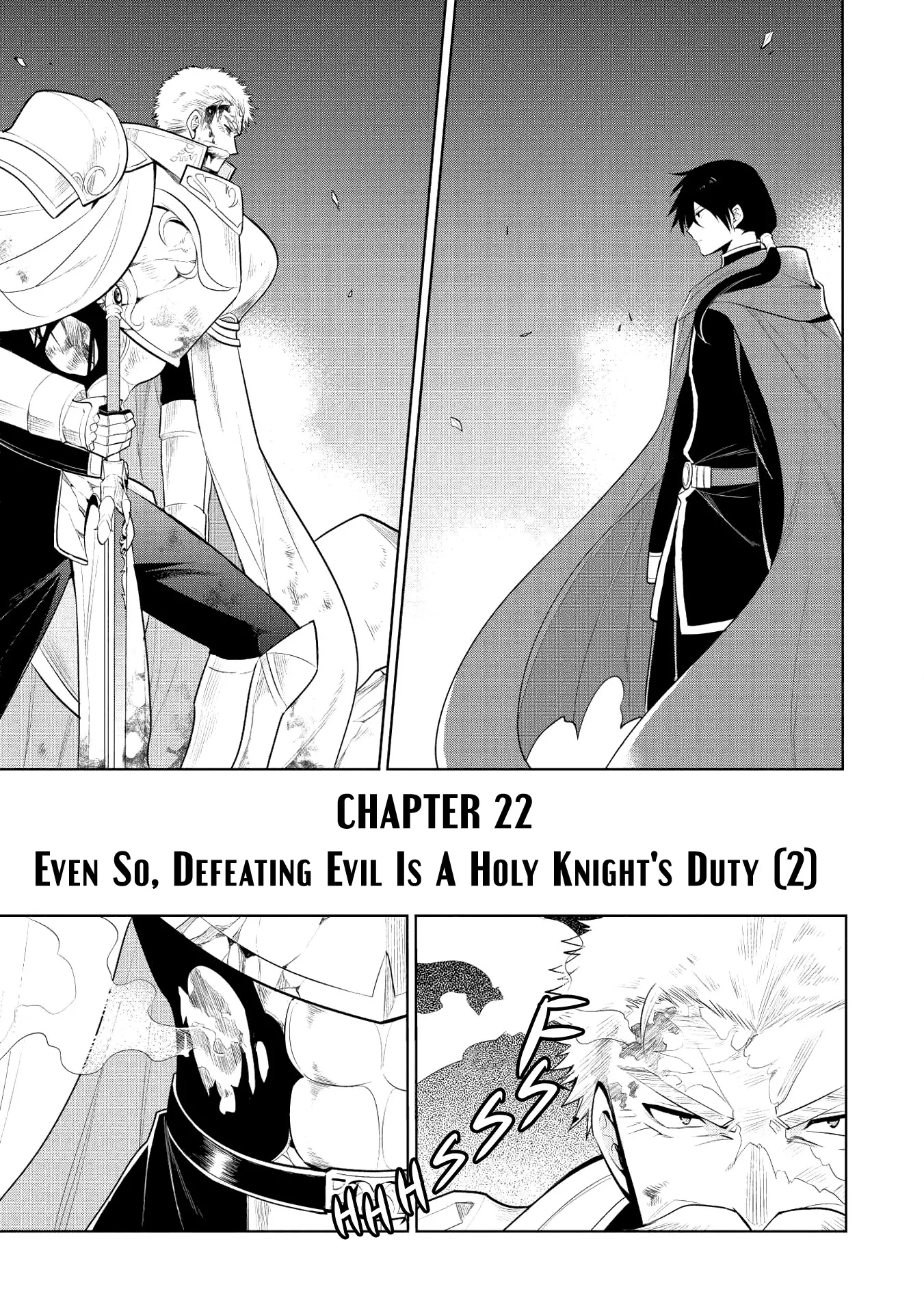 Read Maou no Ore ga Dorei Elf wo Yome ni Shitanda ga, Dou Medereba Ii? Chapter 22 - Even So, Defeating Evil Is A Holy Knight's Duty (2) Online