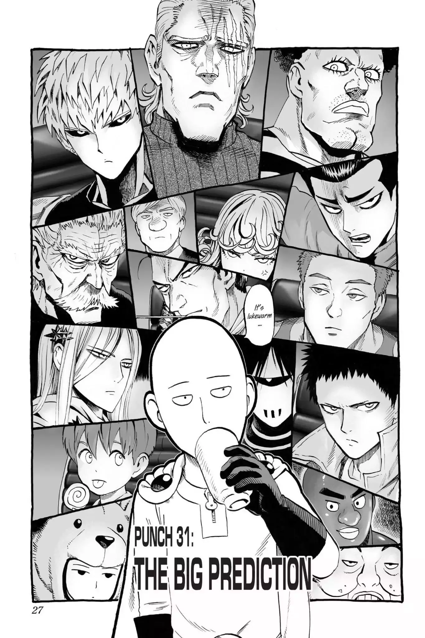 Read One Punch-Man Chapter 31 - The Big Prediction Online