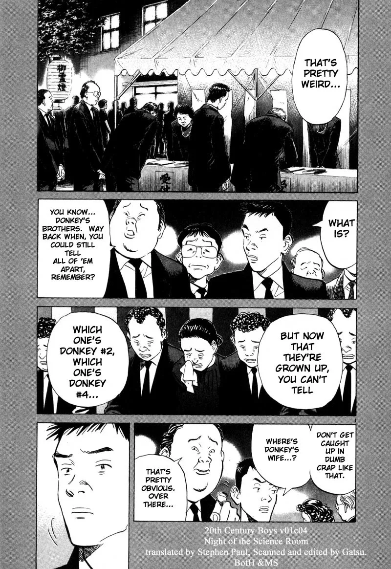 Read 20th Century Boys Chapter 5 - Night of the Science Room Online