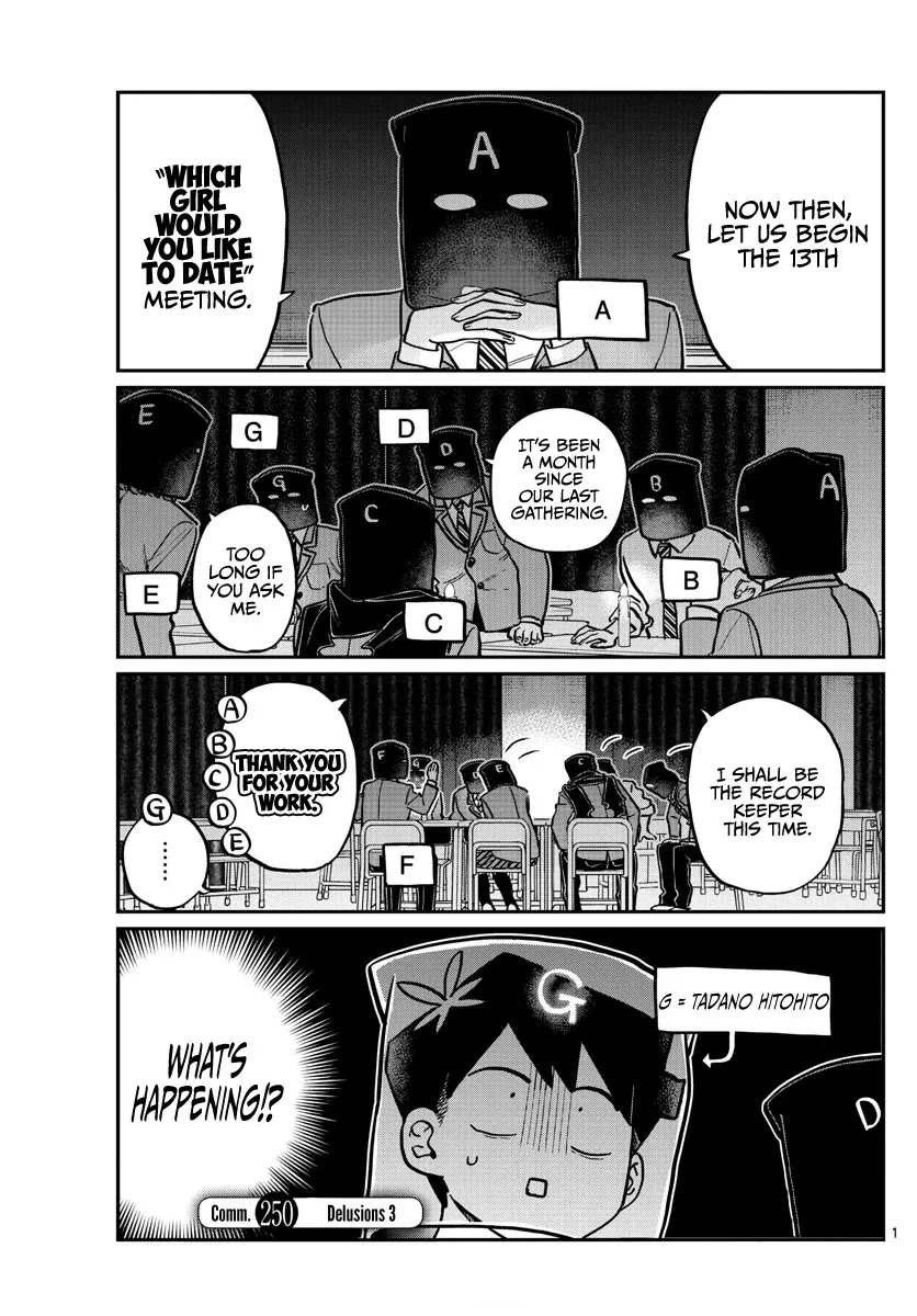 Read Komi-san wa Komyushou Desu Chapter 250 - Delusions 3 Online