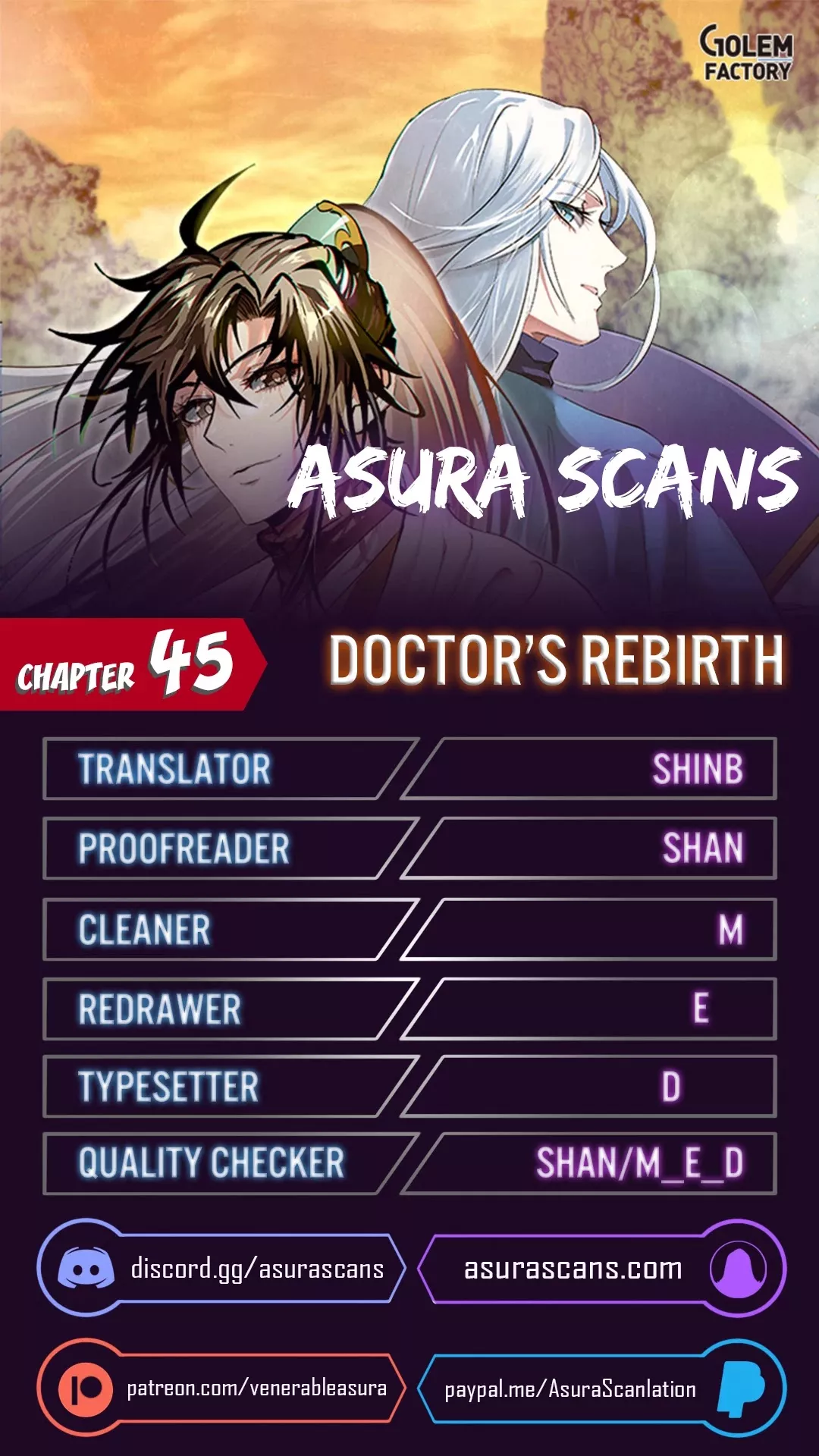 Read Doctor’s Rebirth Chapter 45 Online