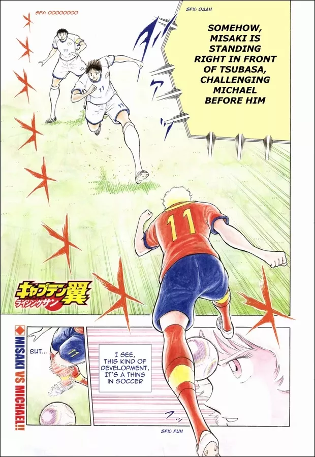 Read Captain Tsubasa – Rising Sun Chapter 136 - The real one on one Online