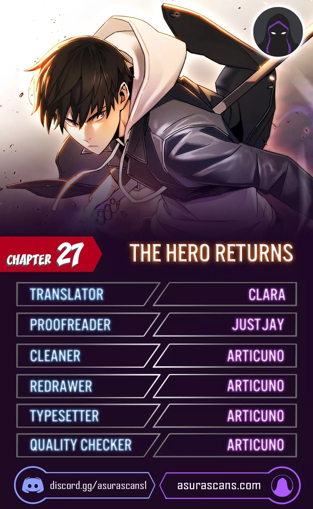 Read The Hero Returns Chapter 27 Online