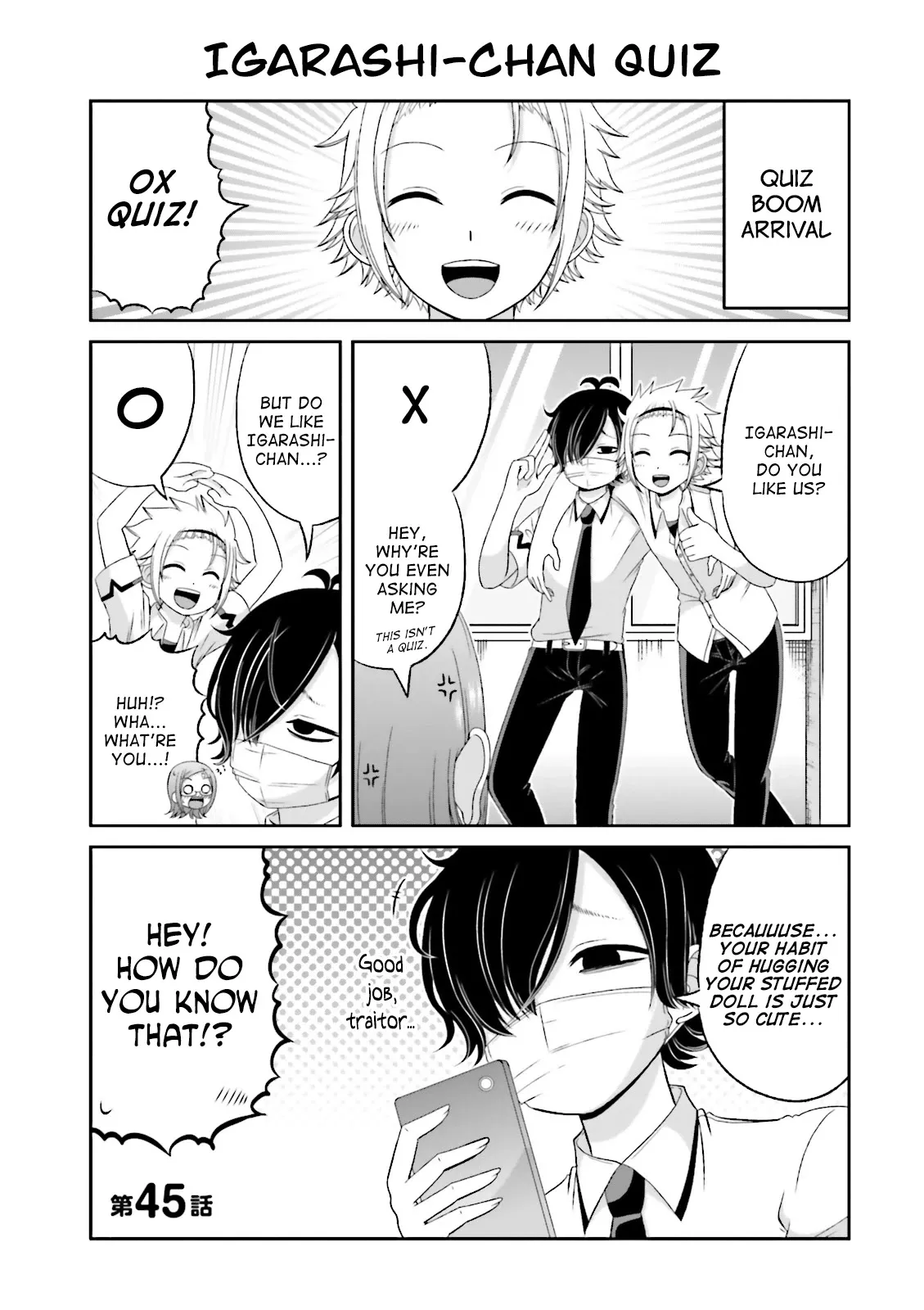 Read Boku no Kanojo ga Majime Sugiru Shojo Bitch na Ken Chapter 45 Online