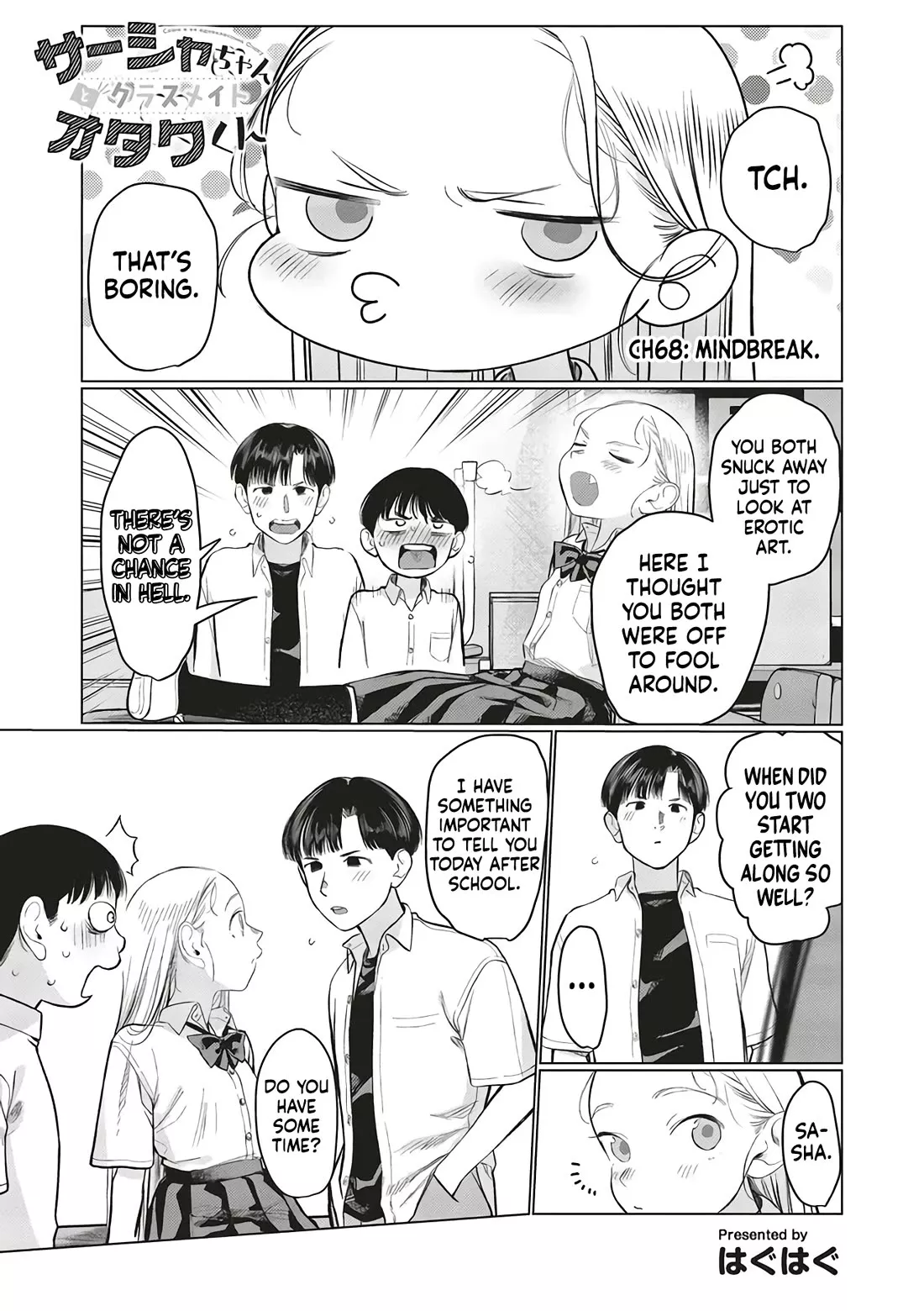 Read JC Sasha and Her Otaku Classmate Chapter 68 - Mindbreak Online