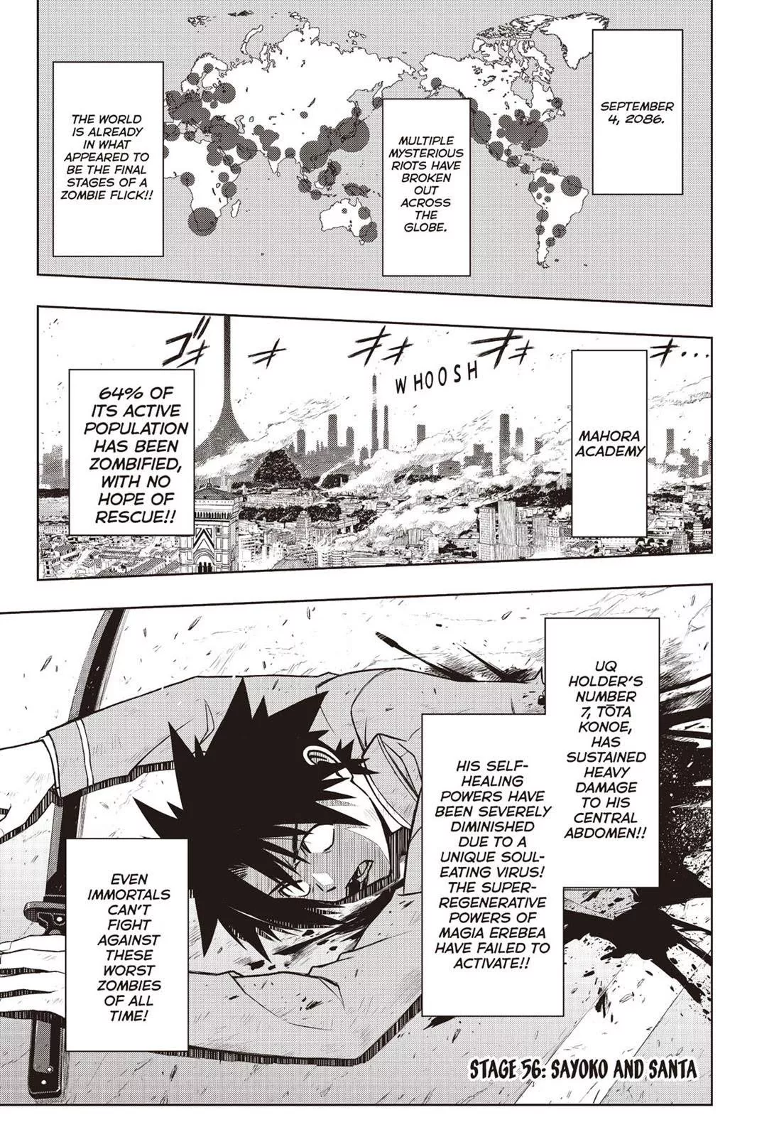 Read UQ HOLDER! Chapter 56 Online