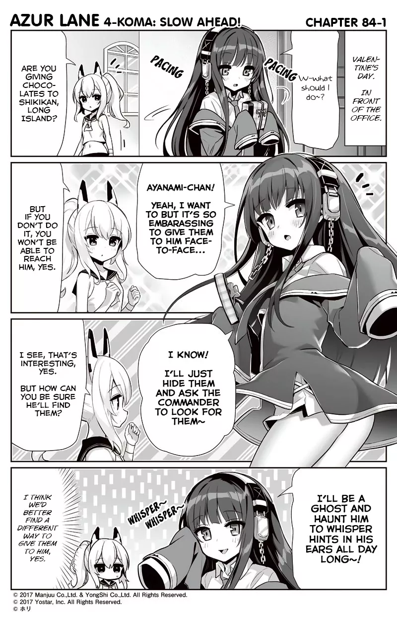 Read Azur Lane 4-koma: Slow Ahead Chapter 84 Online