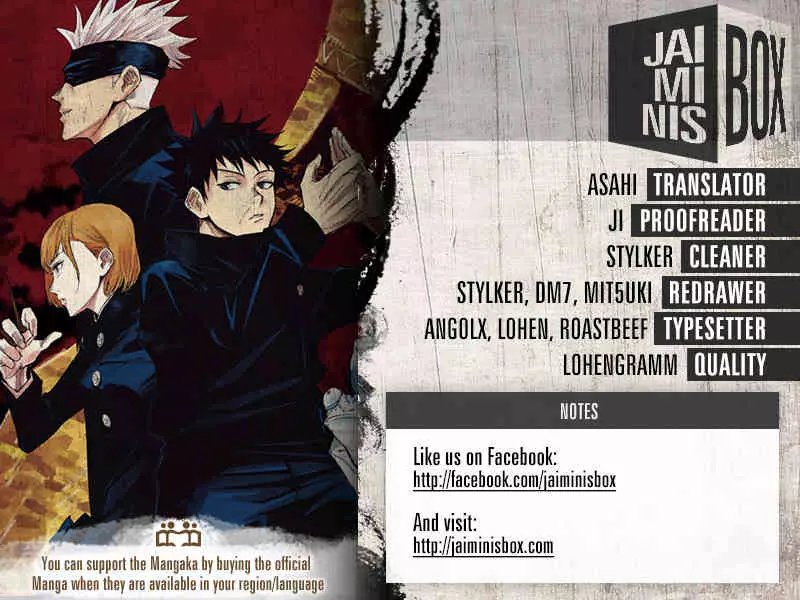 Read Jujutsu Kaisen Chapter 1 - Double-Faced Specter Online