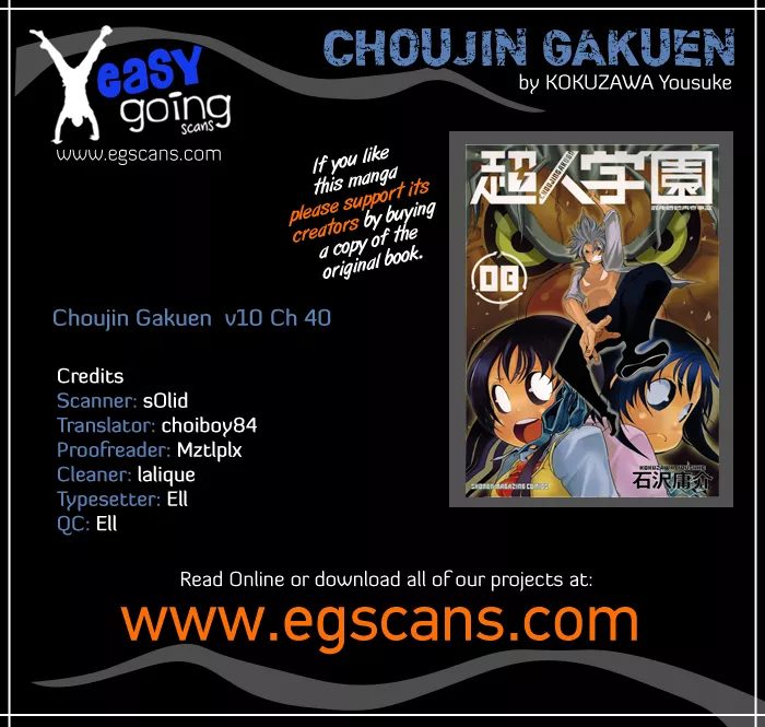 Read Choujin Gakuen Chapter 40 - Choujin Gakuen [END] Online