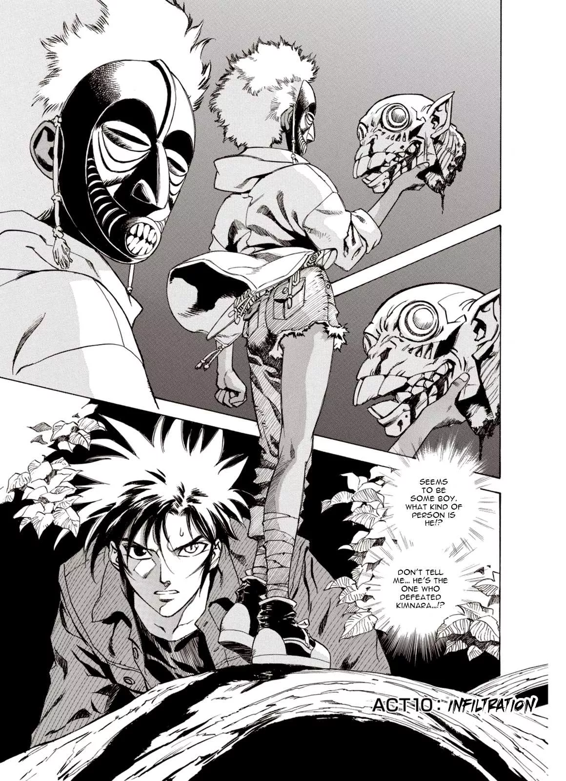 Read Kouya ni Kemono Doukokusu Chapter 10 - Infiltration Online