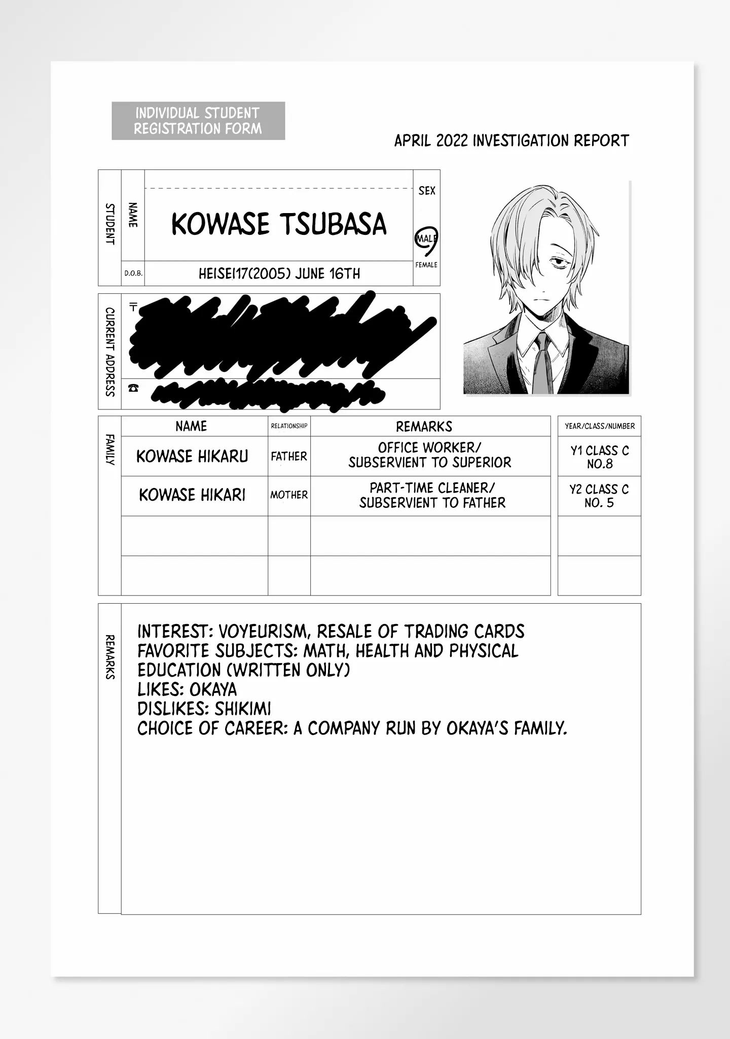 Read Maria no Danzai Chapter 5.5 - Ch 5.5 Online