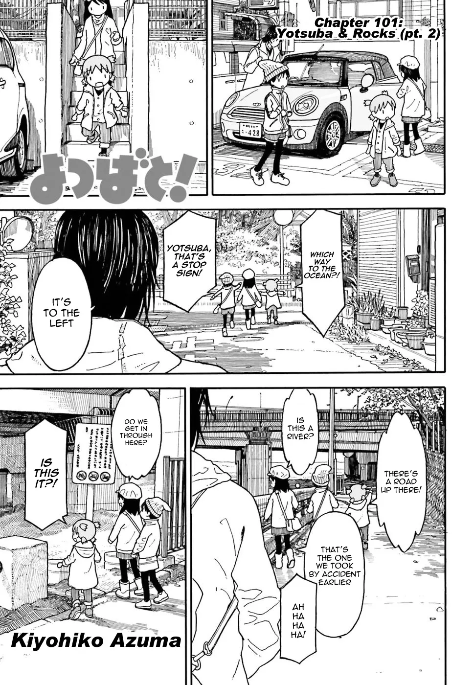 Read Yotsubato! Chapter 101 - Yotsuba & Rocks (part 2) Online