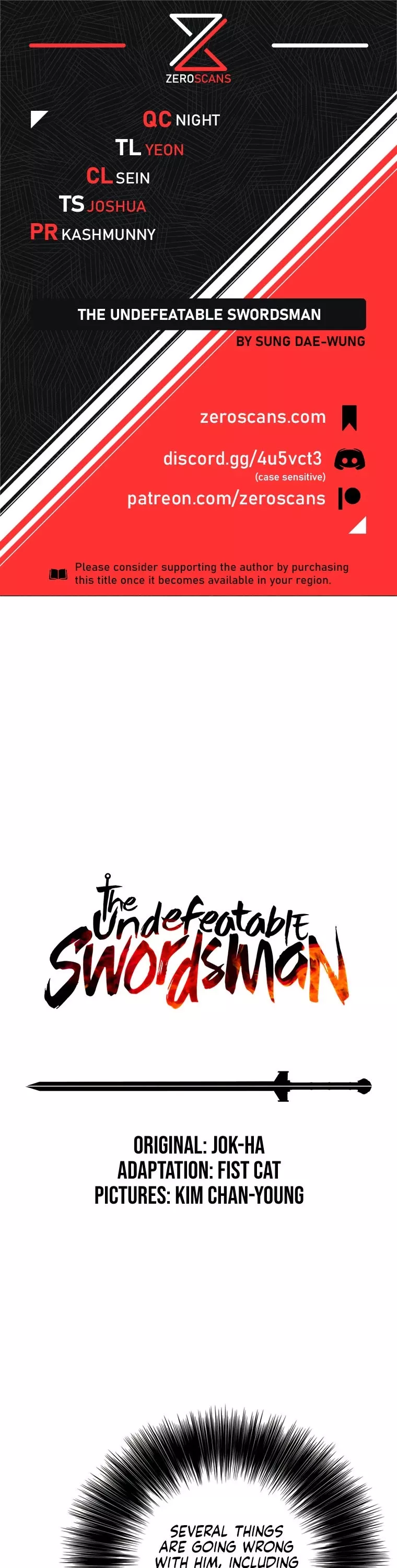 Read The Undefeatable Swordsman Chapter 128 Online