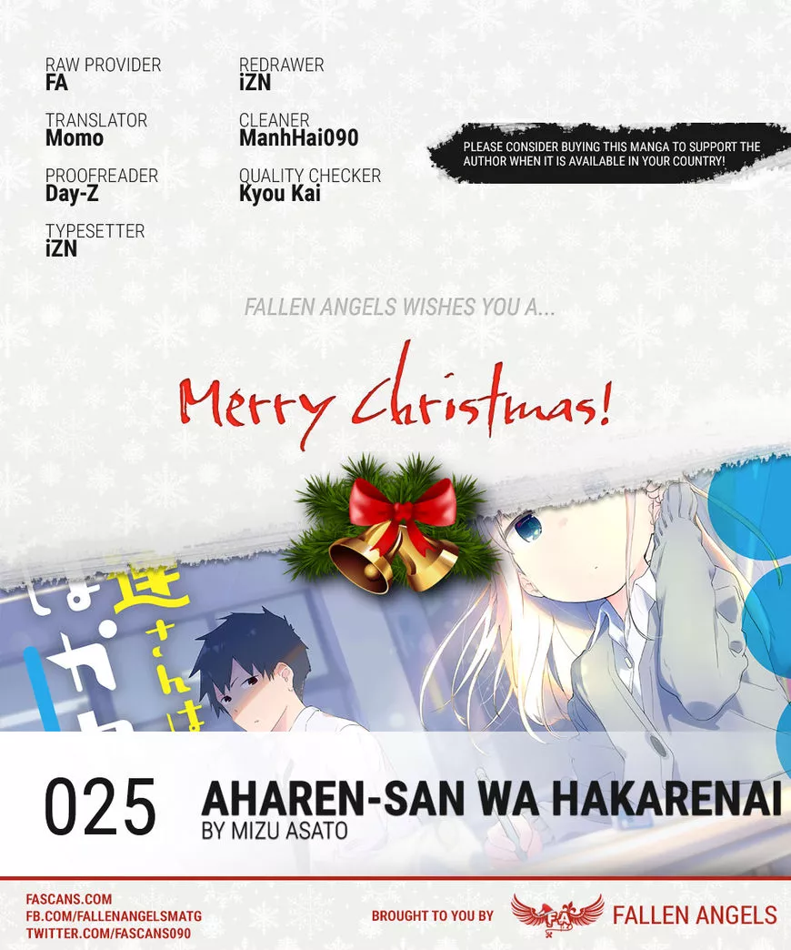 Read Aharen-san wa Hakarenai Chapter 25 Online