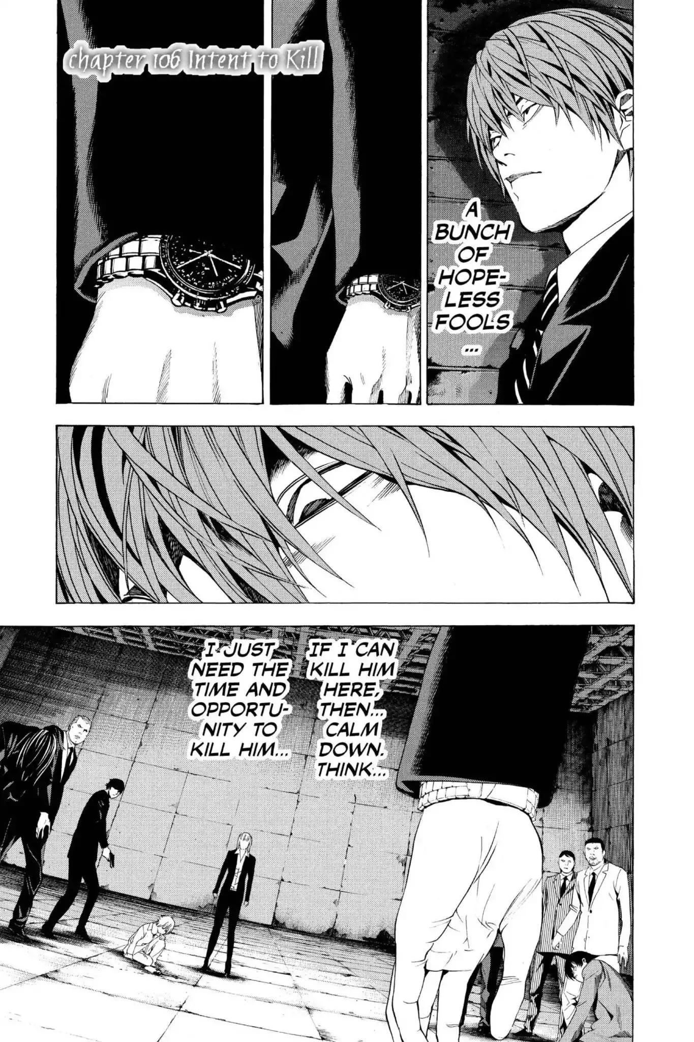 Read Death Note Chapter 106 - Intent to Kill Online