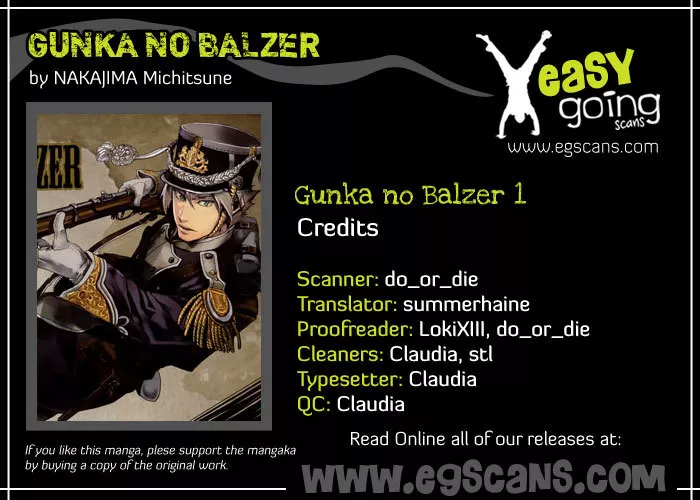 Read Gunka no Baltzar Chapter 1 Online