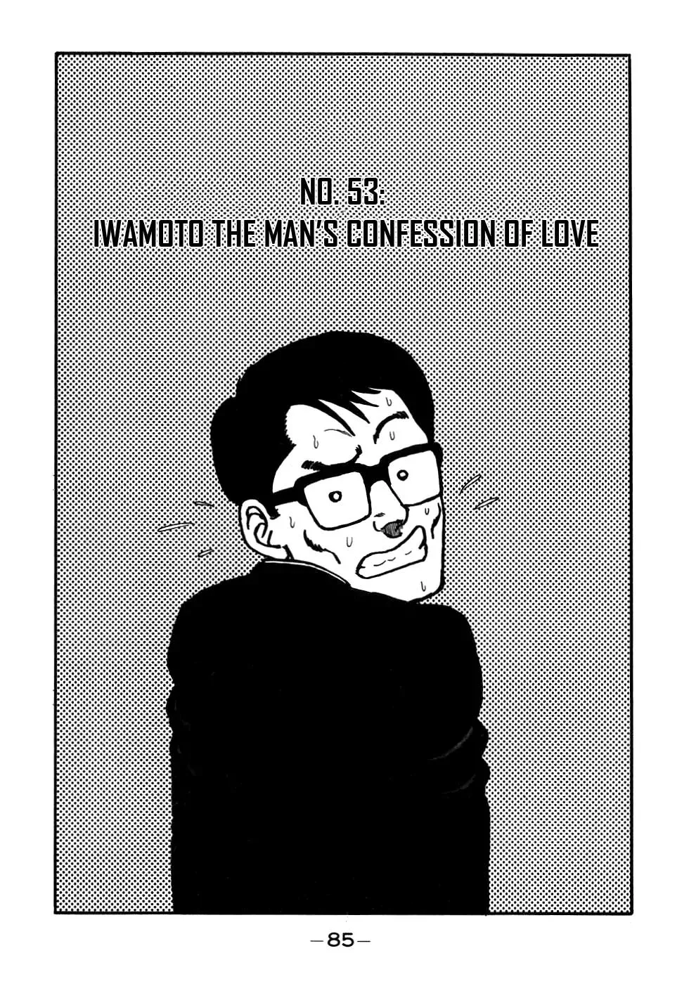 Read Be-Bop-Highschool Chapter 53 - Iwamoto the Man's Confession of Love Online