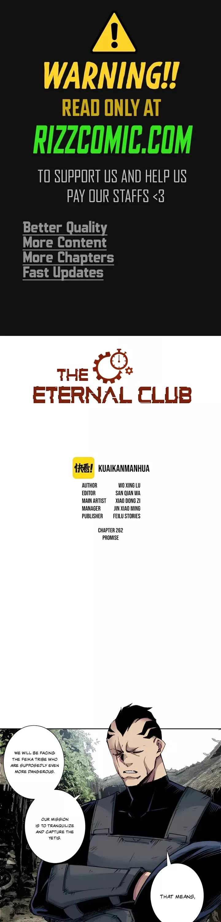 Read Eternal Club Chapter 262 Online