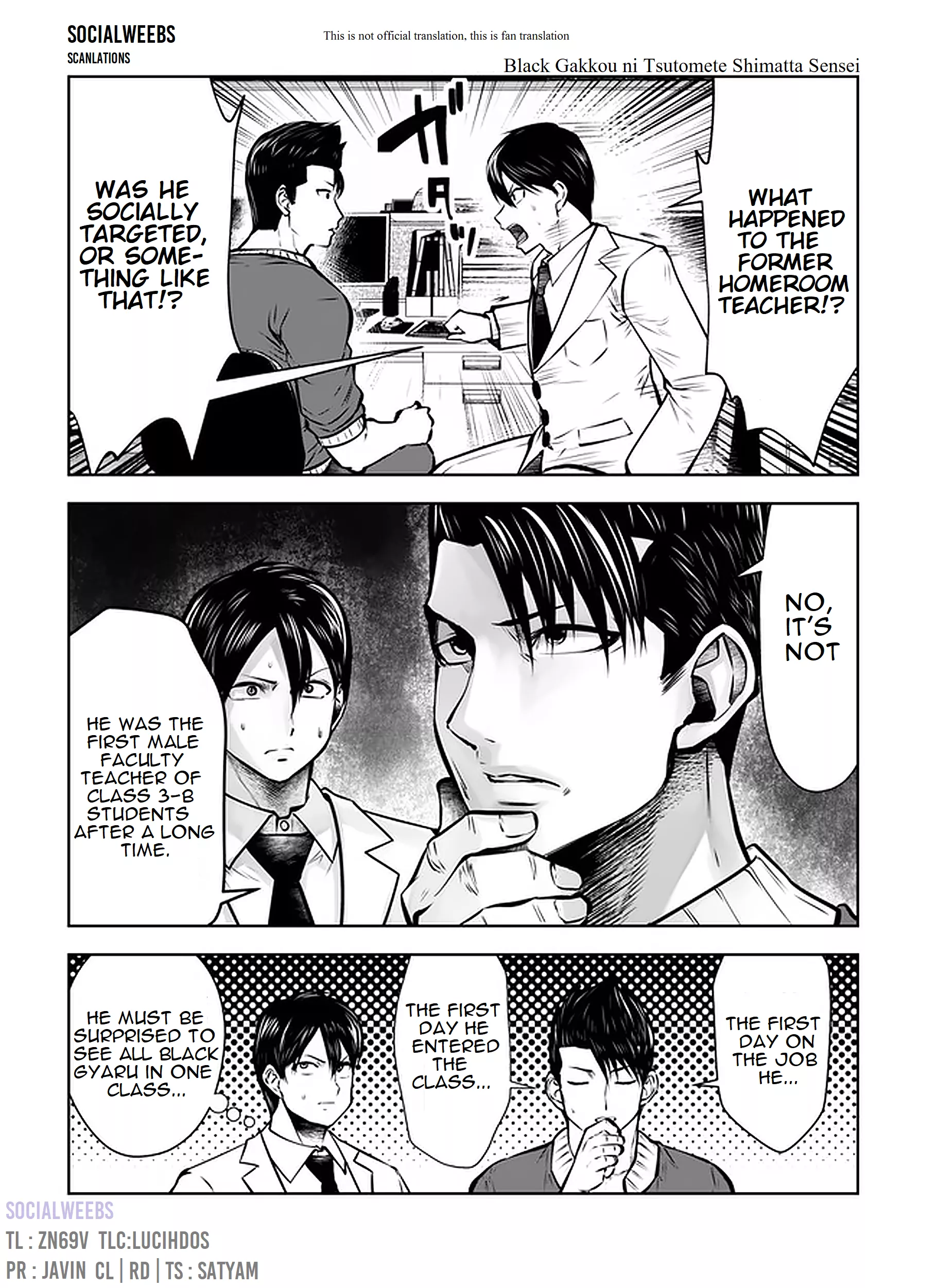 Read Black Gakkou ni Tsutomete Shimatta Sensei Chapter 18.2 - Normies can go explode (2) Online