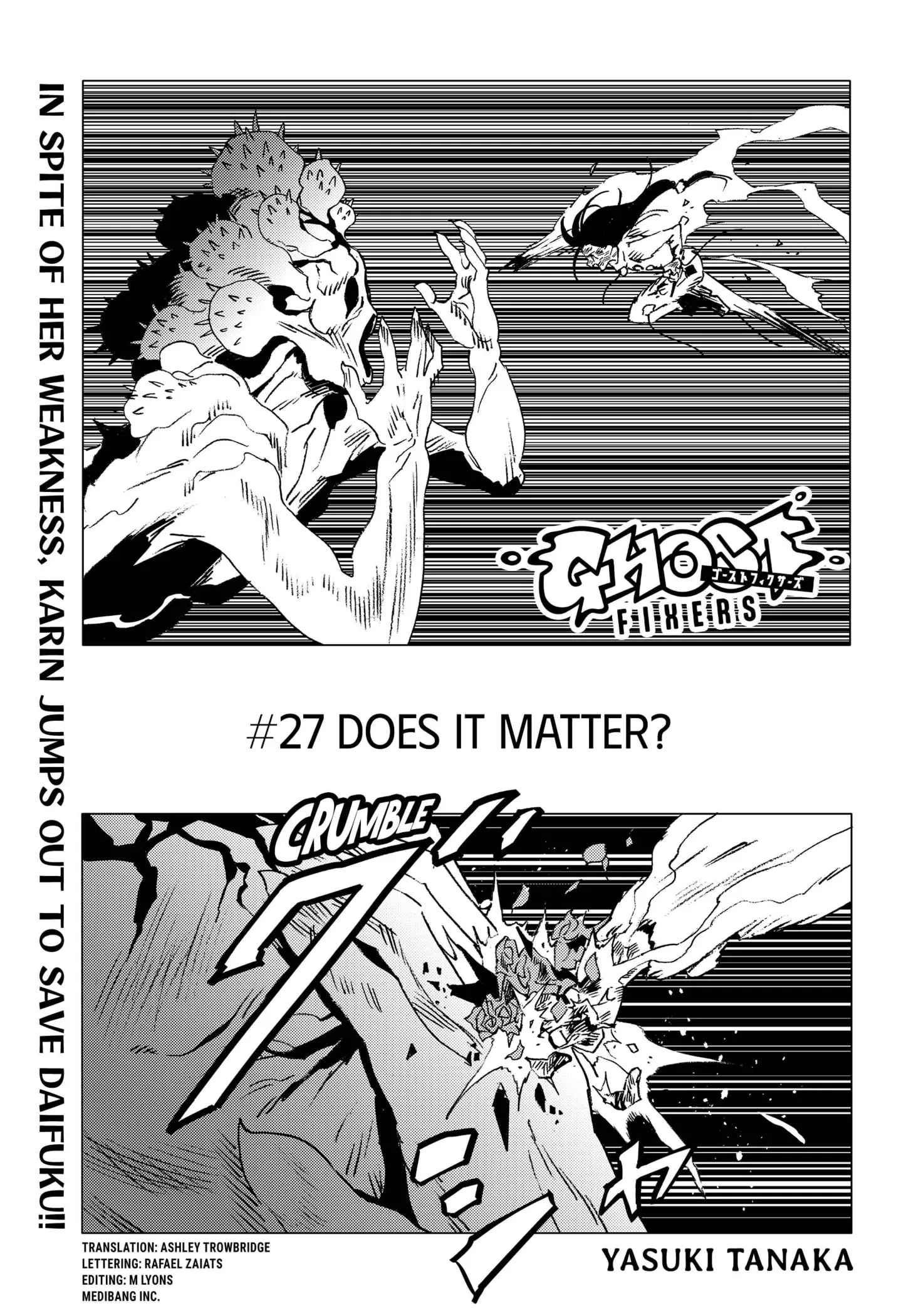 Read Ghost Fixers Chapter 27 - Does It Matter? Online